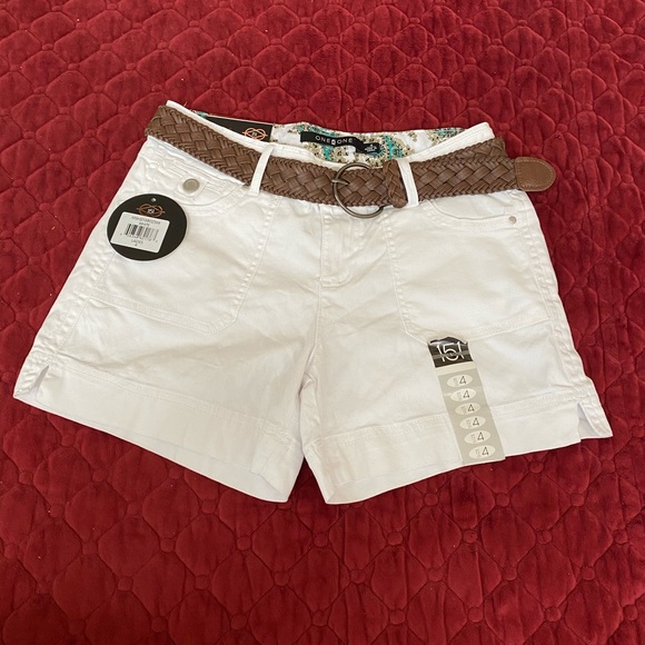 one5one Pants - BNWT ONE5ONE belted WHITE short SIZE#…